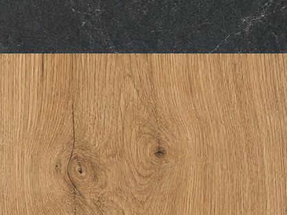 Natural oak architectural film example
