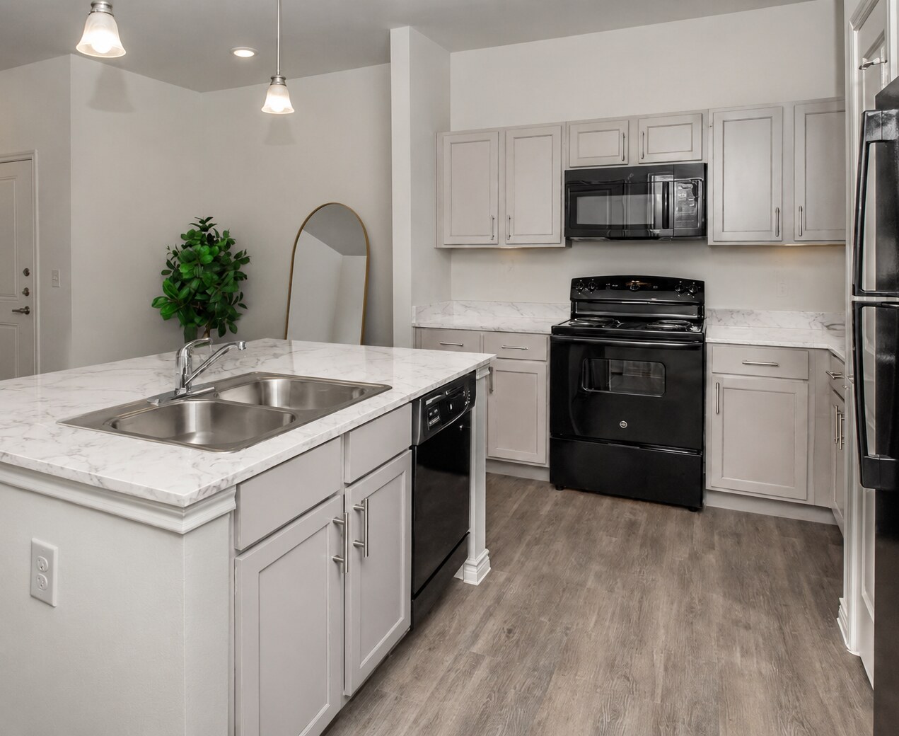 Light kitchen refresh after
